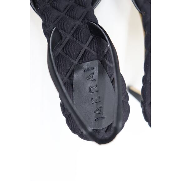 Aera Gabriella Slingback Pumps Women US 8 EU 38 Black Vegan Point Toe Heel $575 - Picture 4 of 10